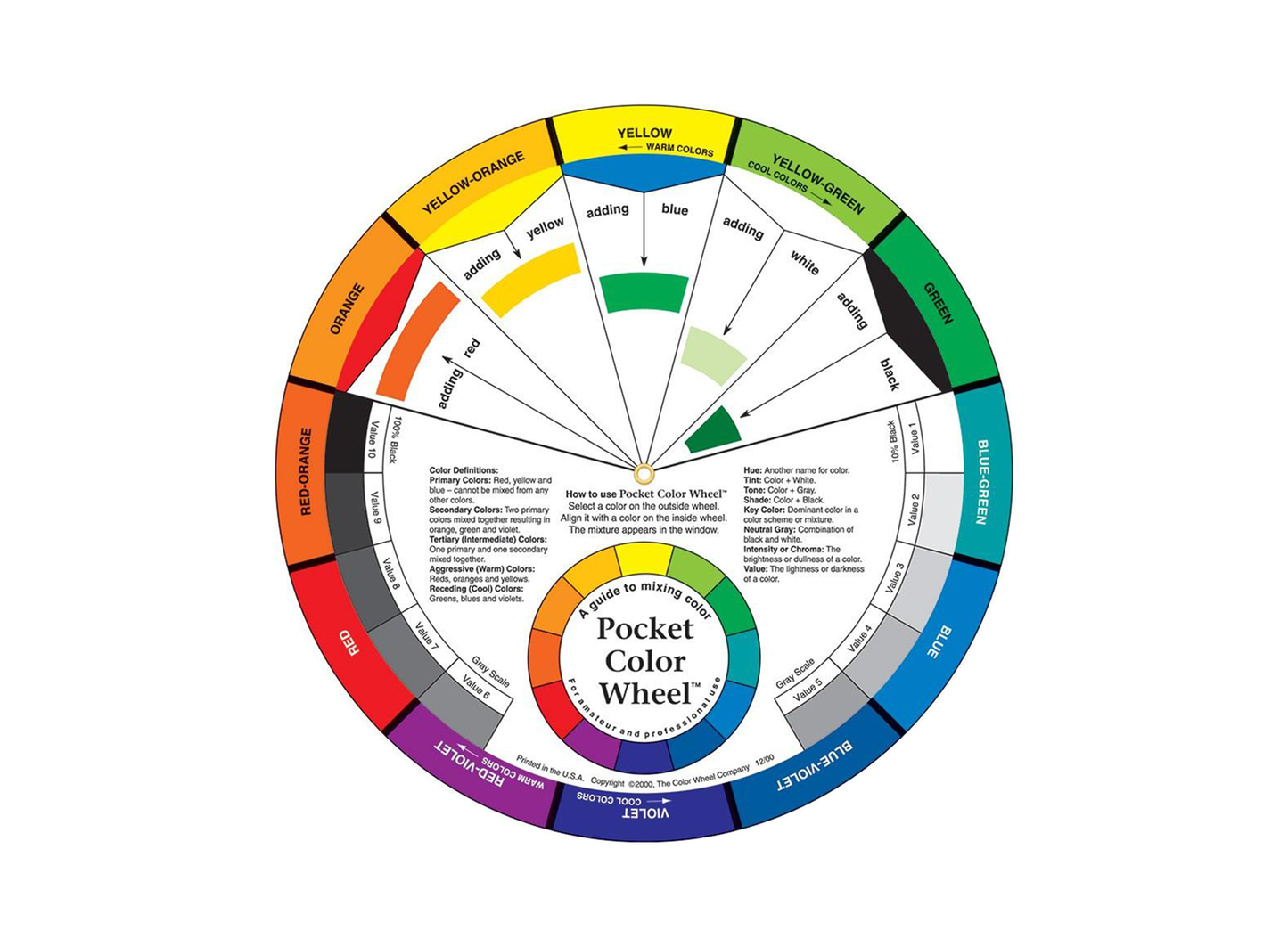 POCKET COLOUR WHEEL *HIGH QUALITY*