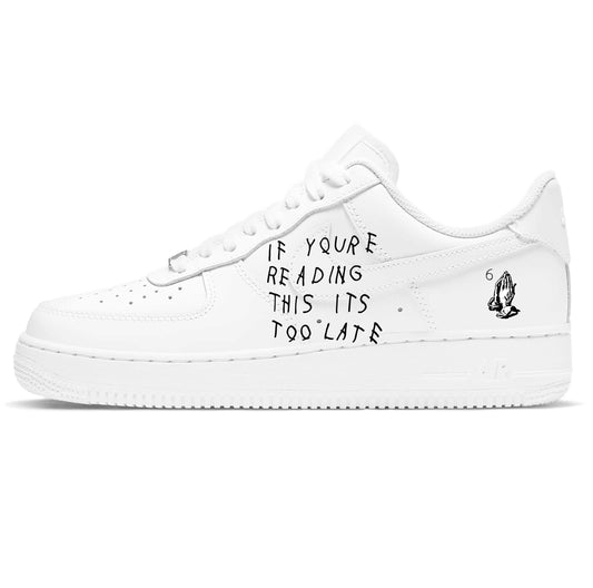 drake-if-youre-reading-this-its-too-late-nike-air-force-1-custom
