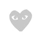 HEART REFLECTIVE HEAT TRANSFER VINYL (HTV) DECALS