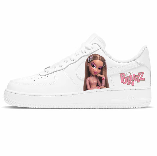 PINK DOLL IRON-ON STICKER SHOE HEAT TRANSFERS